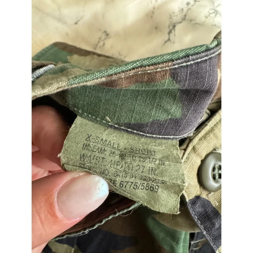 Propper International Men's Camo‎ Ripstop Combat Trousers Cargo Pants Size XS